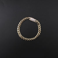 10K YG Chain Miami Cuban 8mm