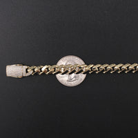 10K YG Chain Miami Cuban 8mm