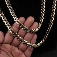 10K YG Chain Miami Cuban 9mm