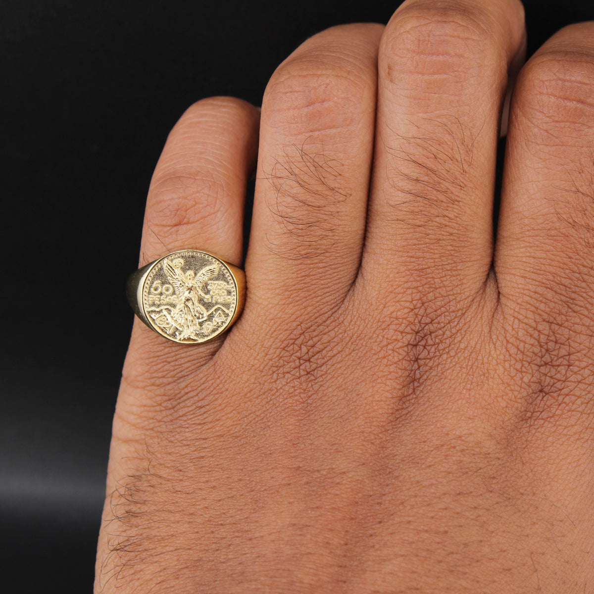 10K 3.3g YG Ring