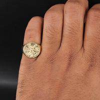 10K 3.3g YG Ring