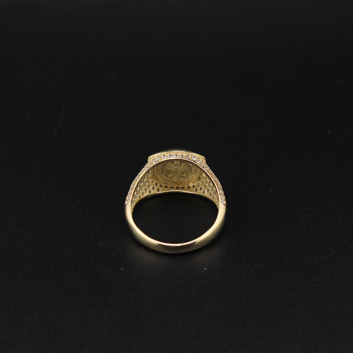 10K YG Ring Mens