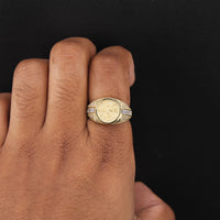 10K YG Ring Mens