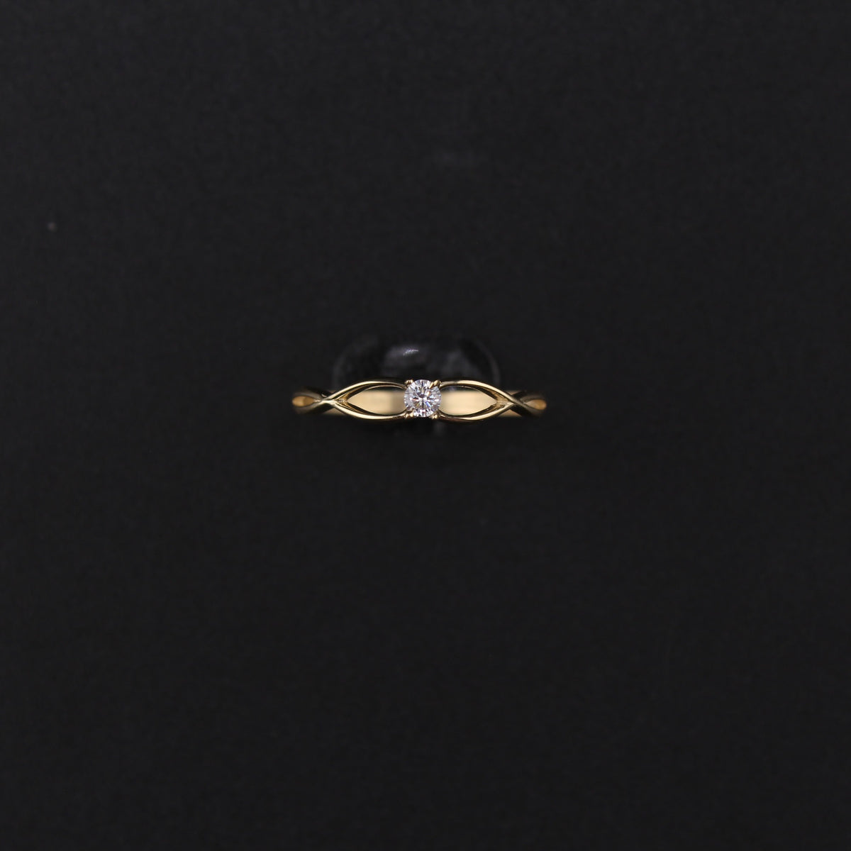 10K YG Ring Lds
