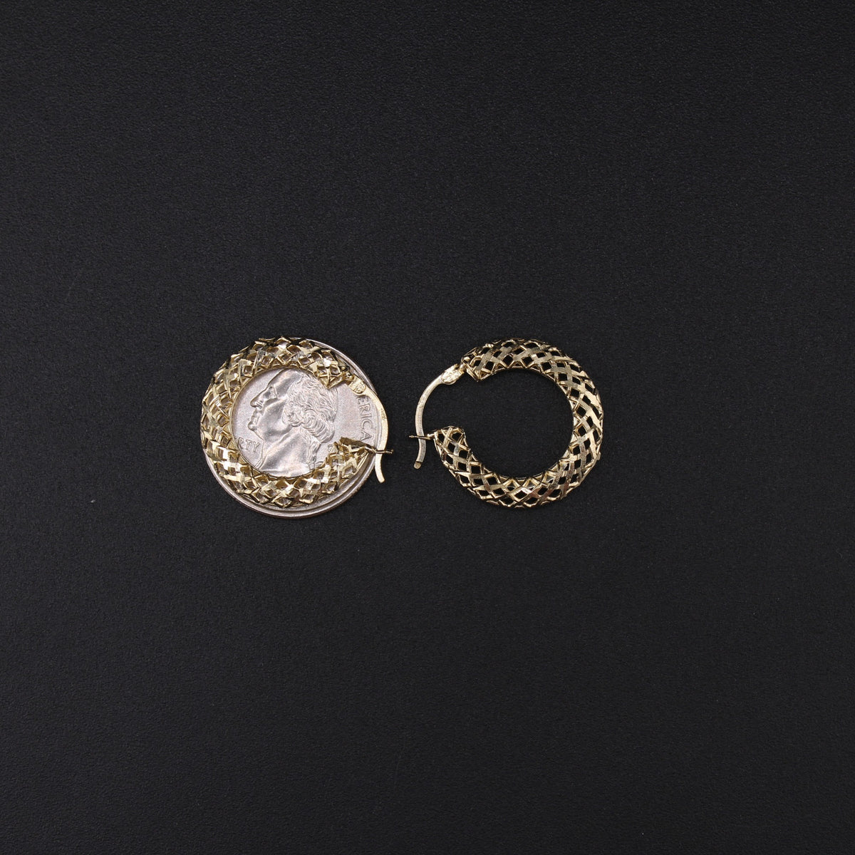 10K YG Hoops
