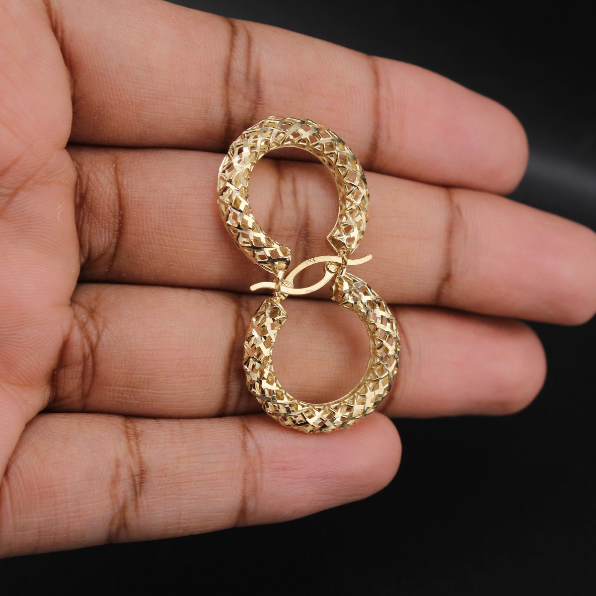 10K YG Hoops