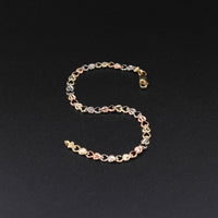 10K Heart Bracelet