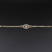 10K YG V. M. Bracelet