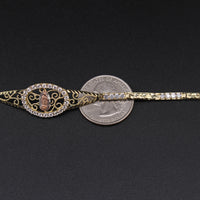 10K YG V. M. Bracelet