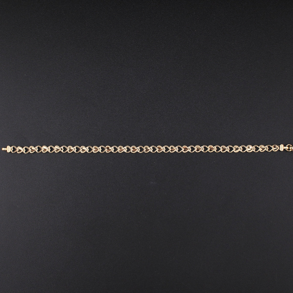 10K Heart Bracelet