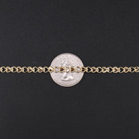 10K Heart Bracelet