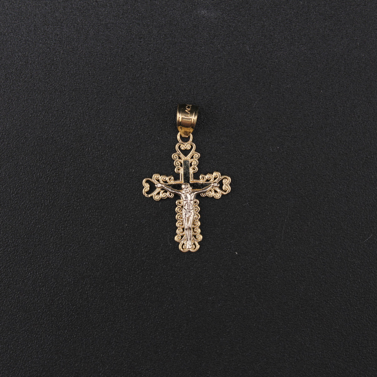 10K YG Pendant Cross