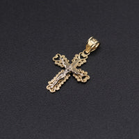 10K YG Pendant Cross