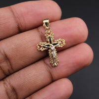 10K YG Pendant Cross