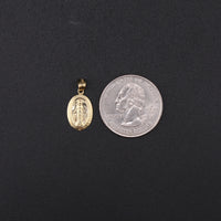 10K YG Pendant