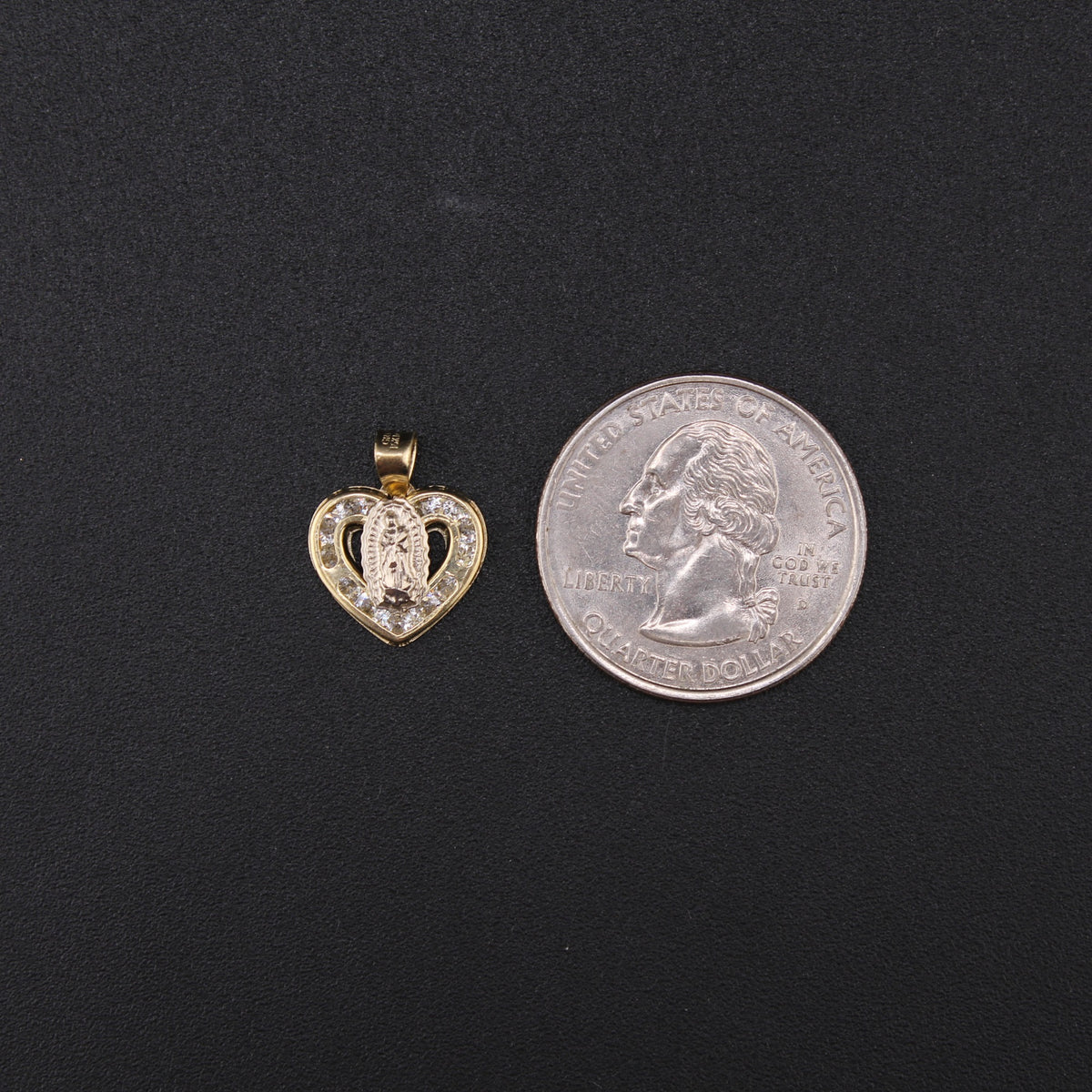 10K Virgin Mary Pendant
