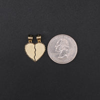 10K Heart Pendant