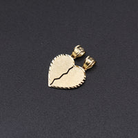 10K Heart Pendant