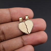 10K Heart Pendant
