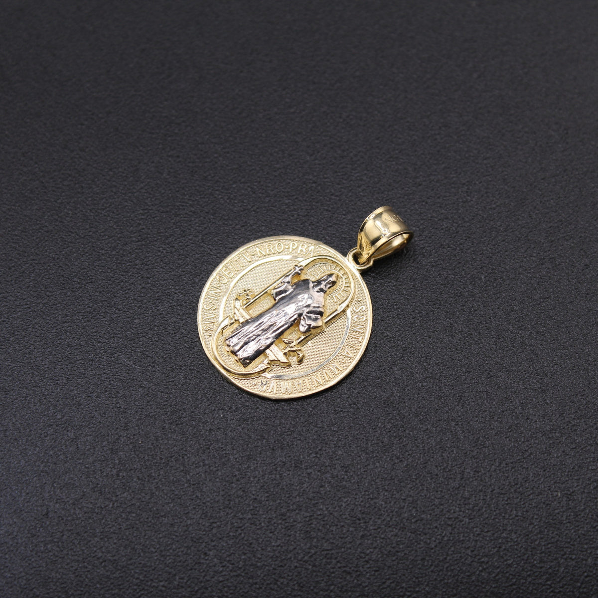 10K St. Benedict Pendant