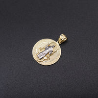 10K St. Benedict Pendant