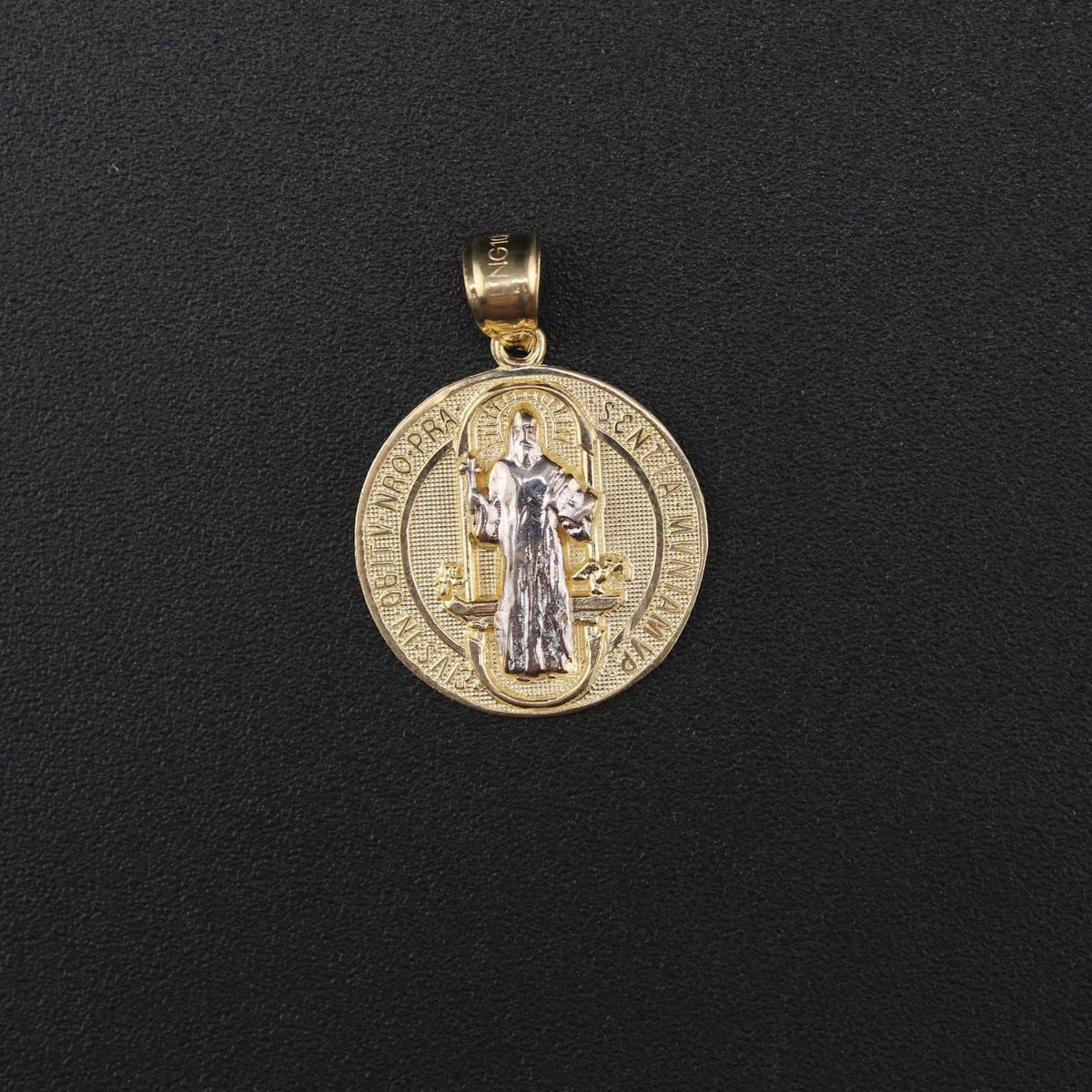 10K St. Benedict Pendant