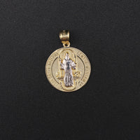 10K St. Benedict Pendant