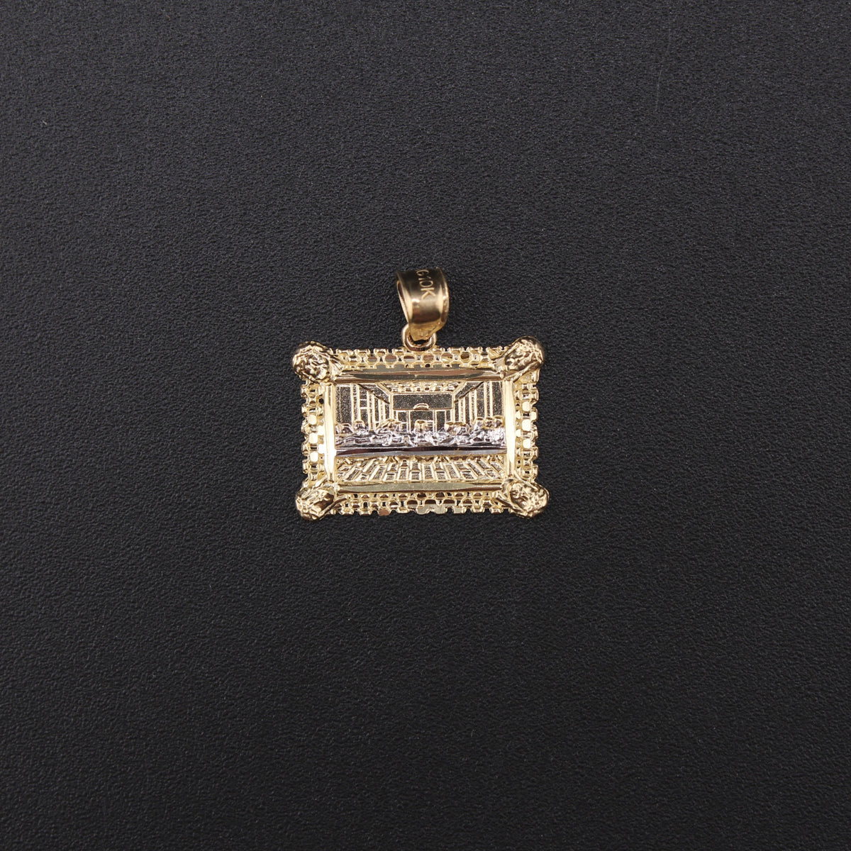 10K Last Supper 1.6g YG Pendant