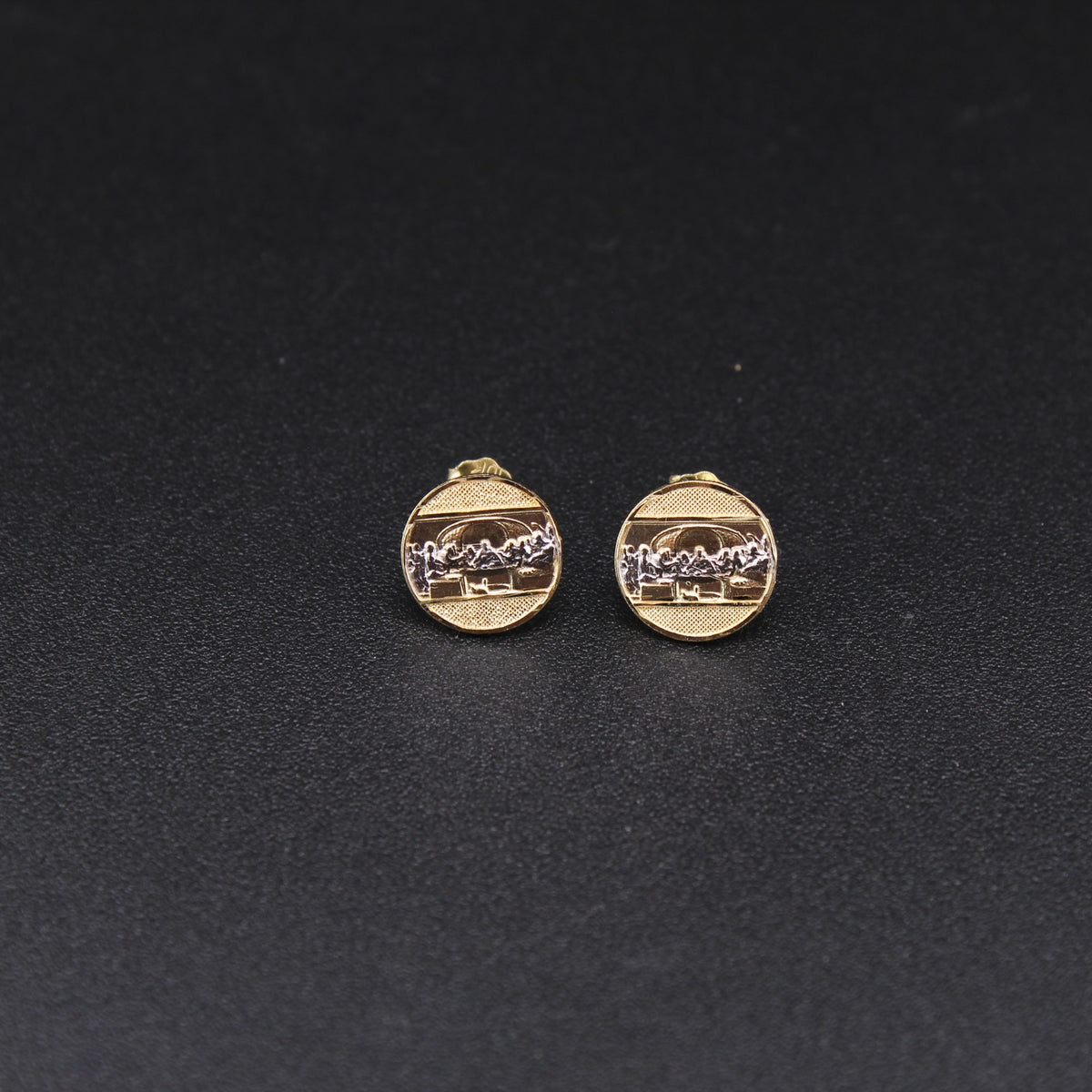 10K Last Supper Earrings