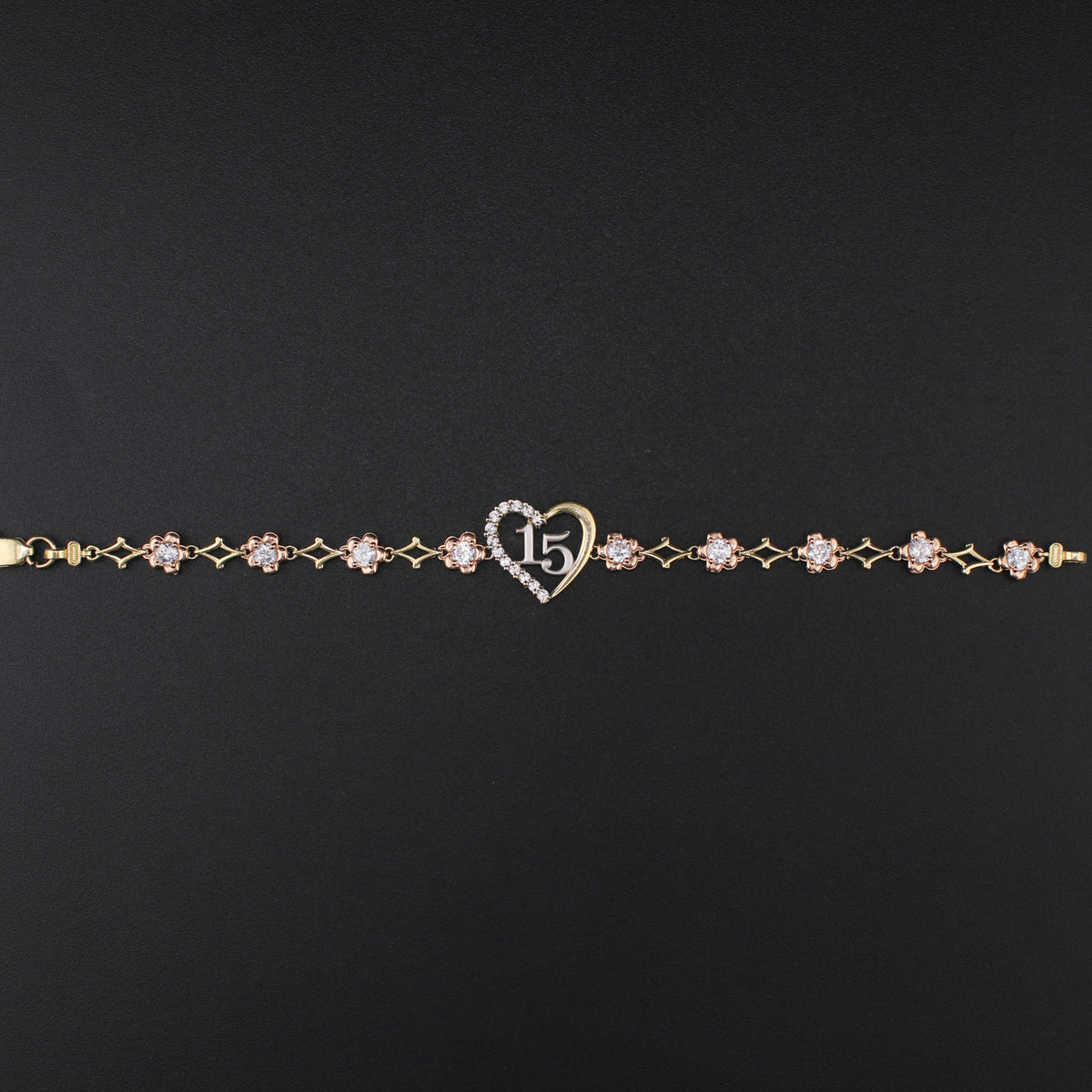 14K Quince Bracelet 7in