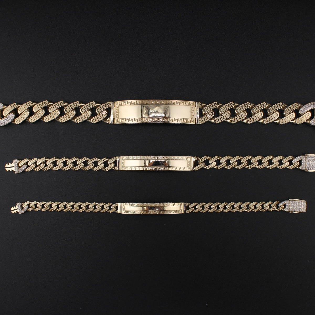 10K YG Bracelet Monaco 