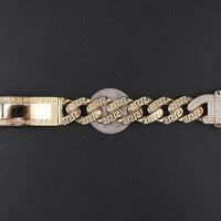 10K YG Bracelet Monaco 