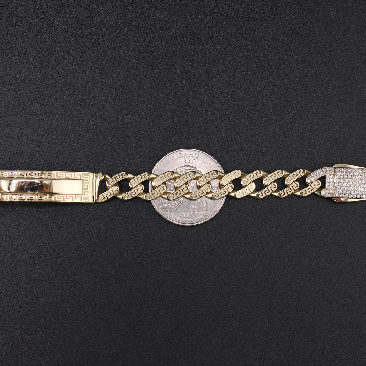 10K YG Bracelet Monaco 
