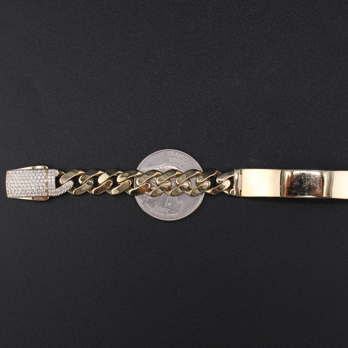 10K Monaco YG Bracelet
