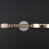 10K Monaco YG Bracelet