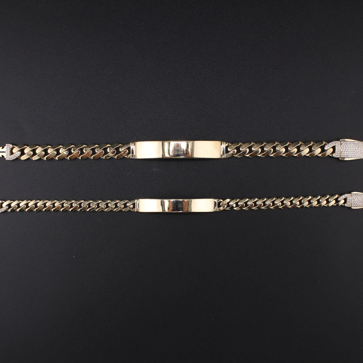 10K Monaco YG Bracelet