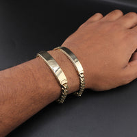 10K Monaco YG Bracelet