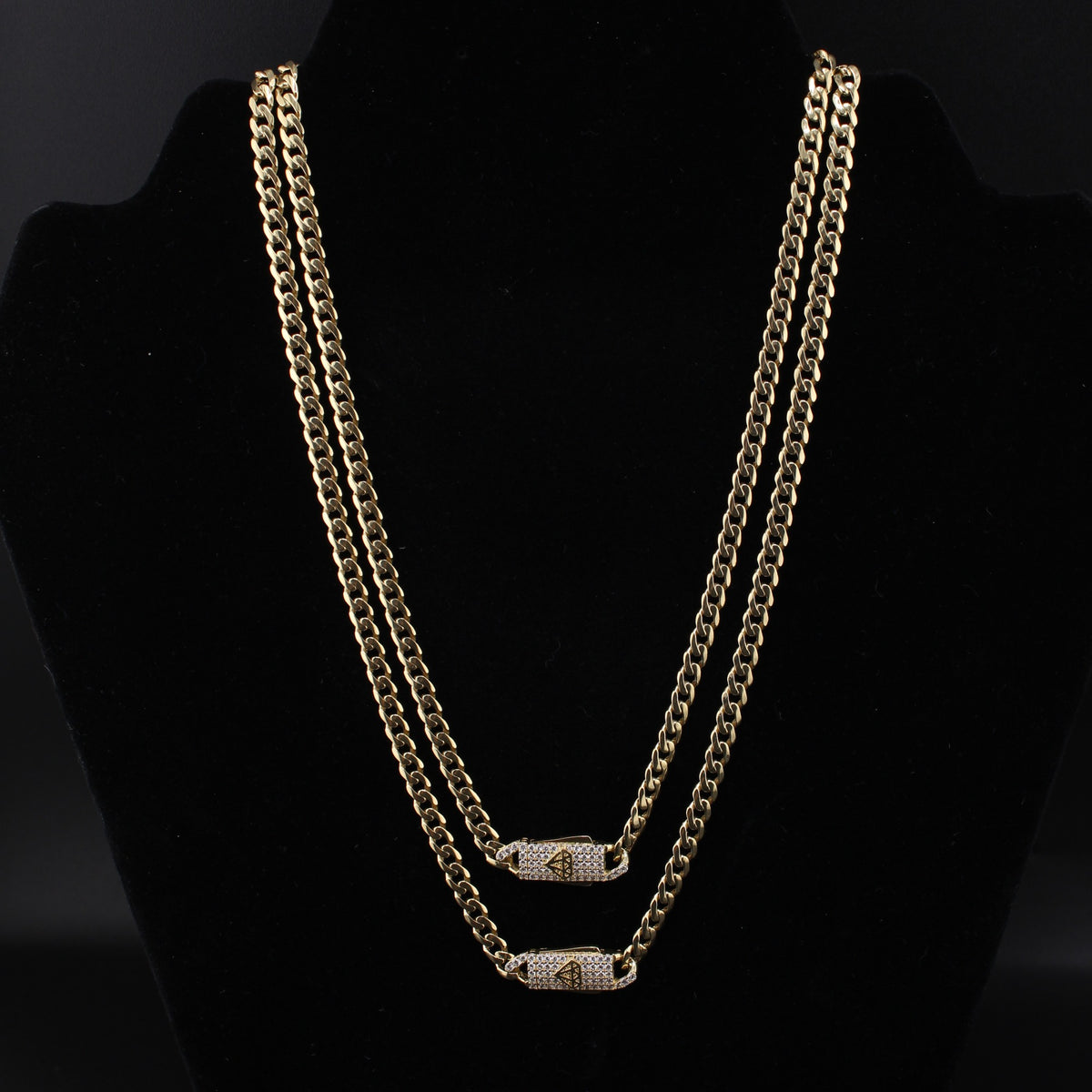 14K M. Cuban YG Chain 4mm