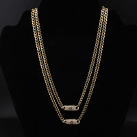 14K M. Cuban YG Chain 4mm