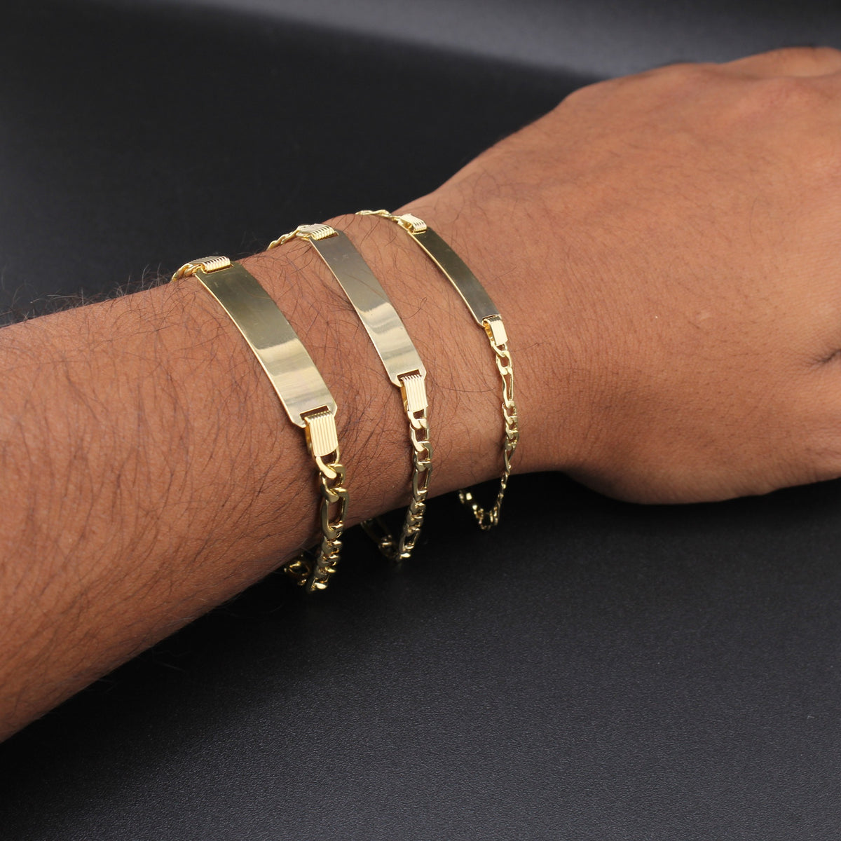 10K FIGARO YG Bracelet