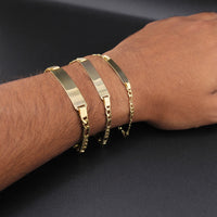 10K FIGARO YG Bracelet