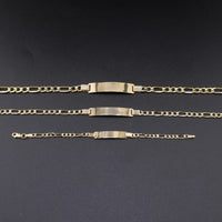 10K FIGARO YG Bracelet