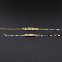 10K FIGARO YG Bracelet