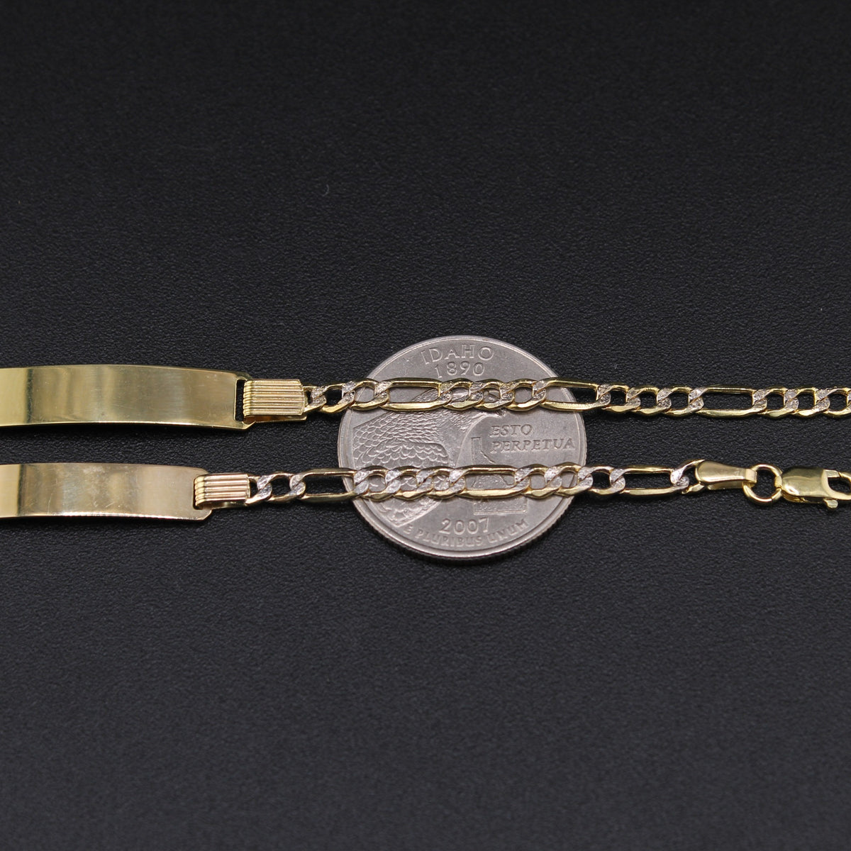 10K FIGARO YG Bracelet