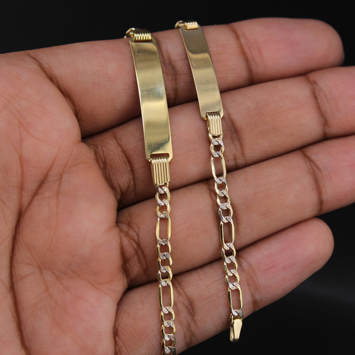 10K FIGARO YG Bracelet