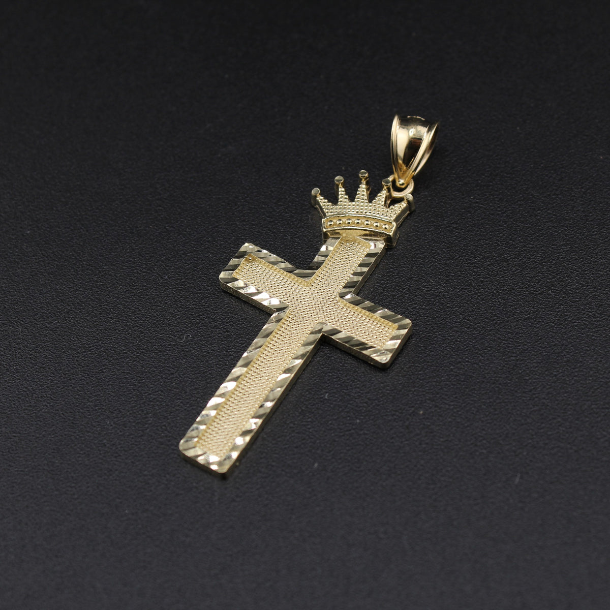10K Cross YG Pendant