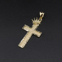 10K Cross YG Pendant