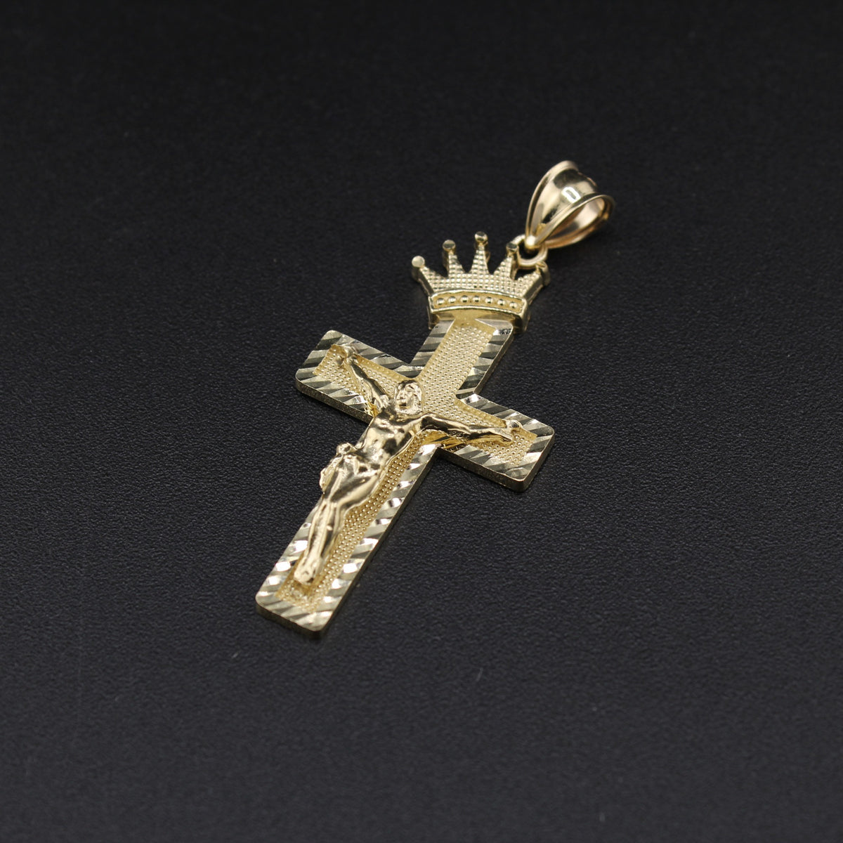 10K Cross YG Pendant