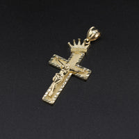 10K Cross YG Pendant