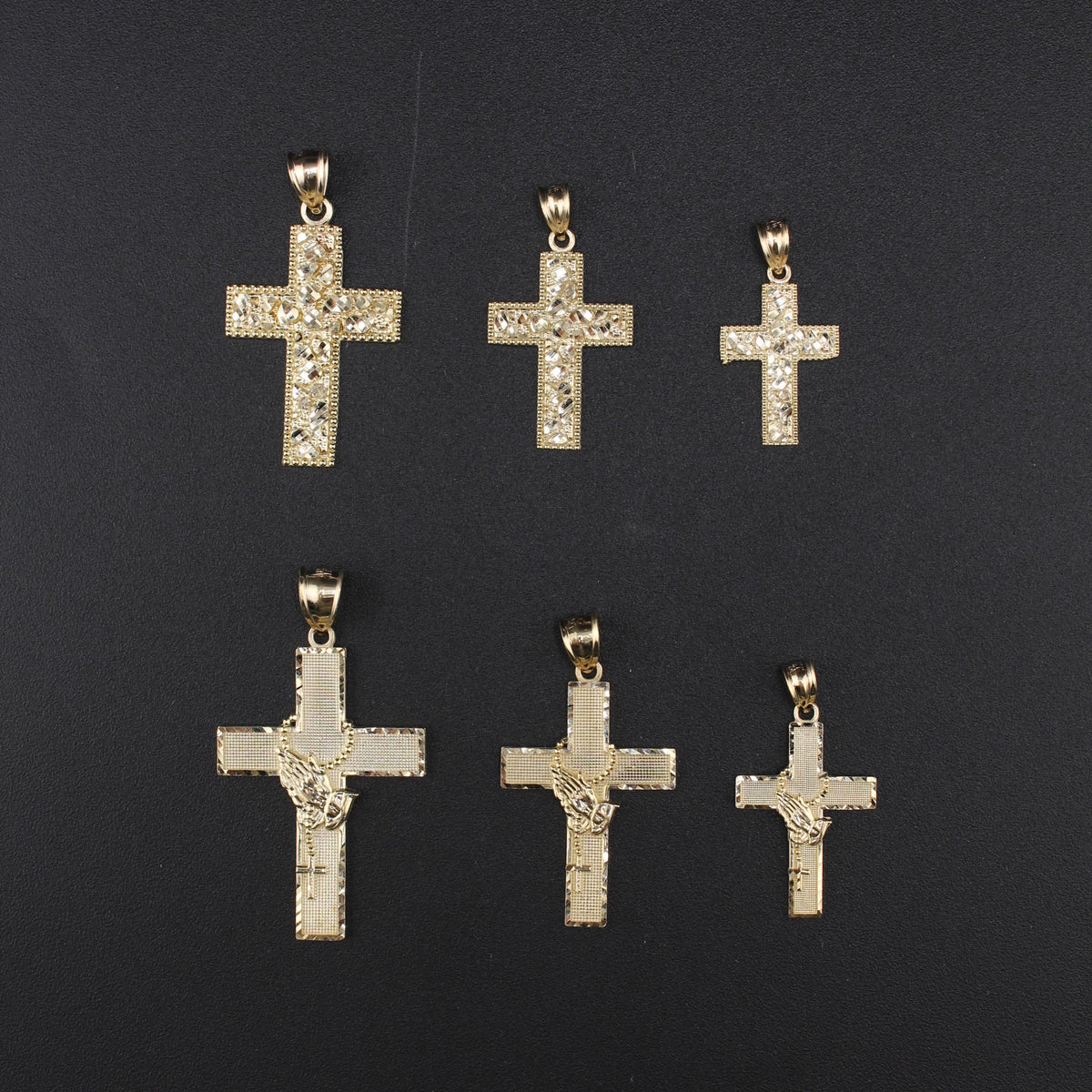 10K Cross YG Pendant